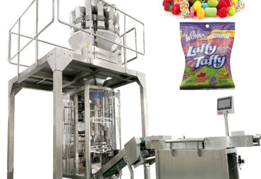 Monitoiminen Vffs pystysuora automaattinen elintarvikepakkaus (pakkaus) kone riisille/kahville/pähkinöille/suolalle/kastikkeelle/pavuille/siemenille/sokerille/hiilelle/koiranruokalle/kissanhiekalle/pistaasille